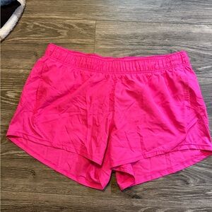 Women's Pink Athletic Shorts